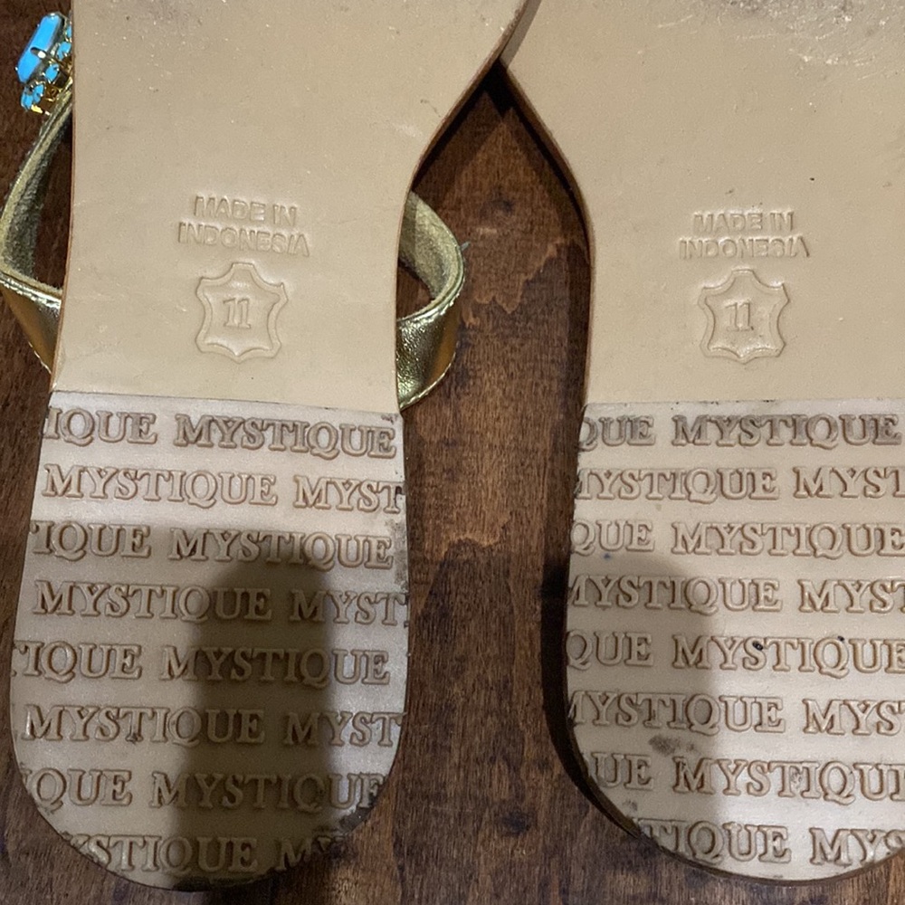 Mystique “San Diego” sandal turquoise - Picture 6 of 10